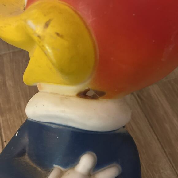 Vtg Woody Woodpecker Lamp Walter Lantz Empire Carolina Enterprise 20" Blow Mold - Picture 5 of 9